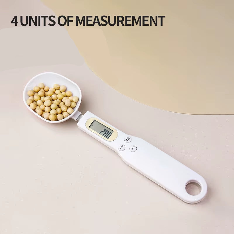 0.1G-500G Electronic Kitchen Scale LCD Digital Measuring Food Flour Digital Spoon Scale Mini Kitchen Tool for Milk Coffee Scale